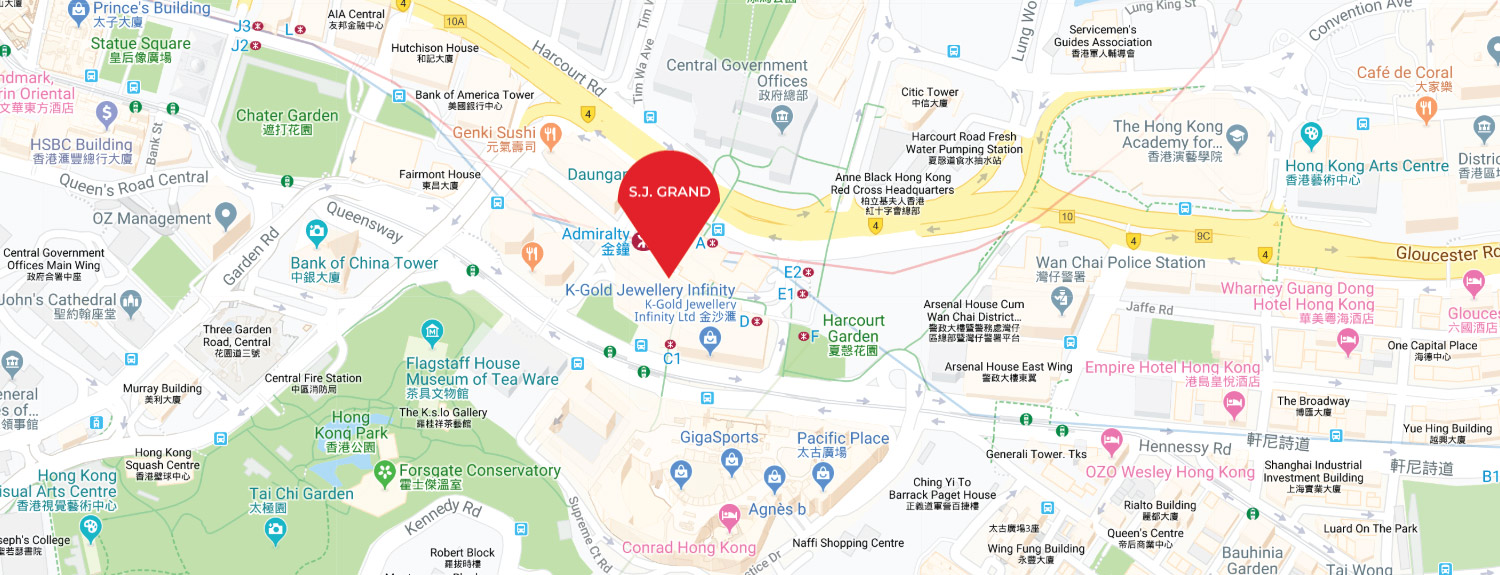 S.J. Grand Hong Kong Office Location