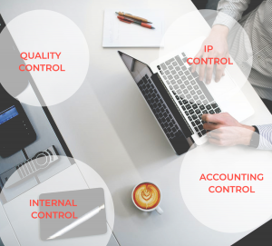 setting up a business never relax control